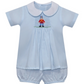 Nutcracker Smocked Short set