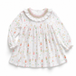 HAND Smocked Ballerina Girl Dress