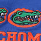BLUE CHOMP EMBROIDERY GIRL TOP-Gators