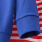 BLUE CHARACTER APPLIQUE PANTS SET