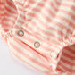 Embroidery Smocked Stipe Christmas Tree Bubble