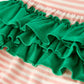 Embroidery Smocked Stipe Christmas Tree Bubble