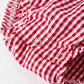 Roll Tide Machine Embroidery Gingham Baby Girl Romper with Red Bow
