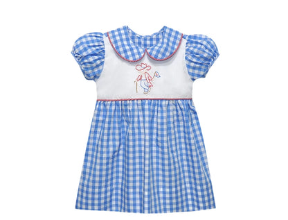 Rebel w/Flag Blue/Red Dress