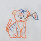 Tiger w/Flag Navy/Orange Dress