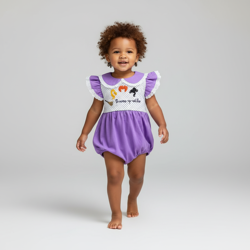 Hocus Pocus Witch Bubble -French knot