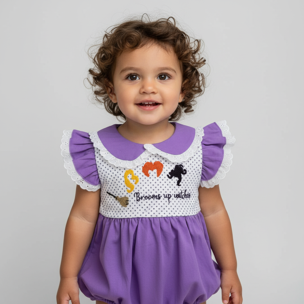 Hocus Pocus Witch Bubble -French knot