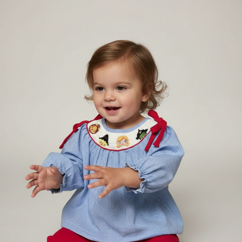 SMOCKED OZ Bloomer set with Bows