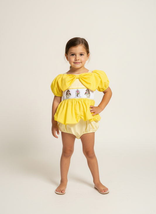 Smocked Belle of the Ball Bubble