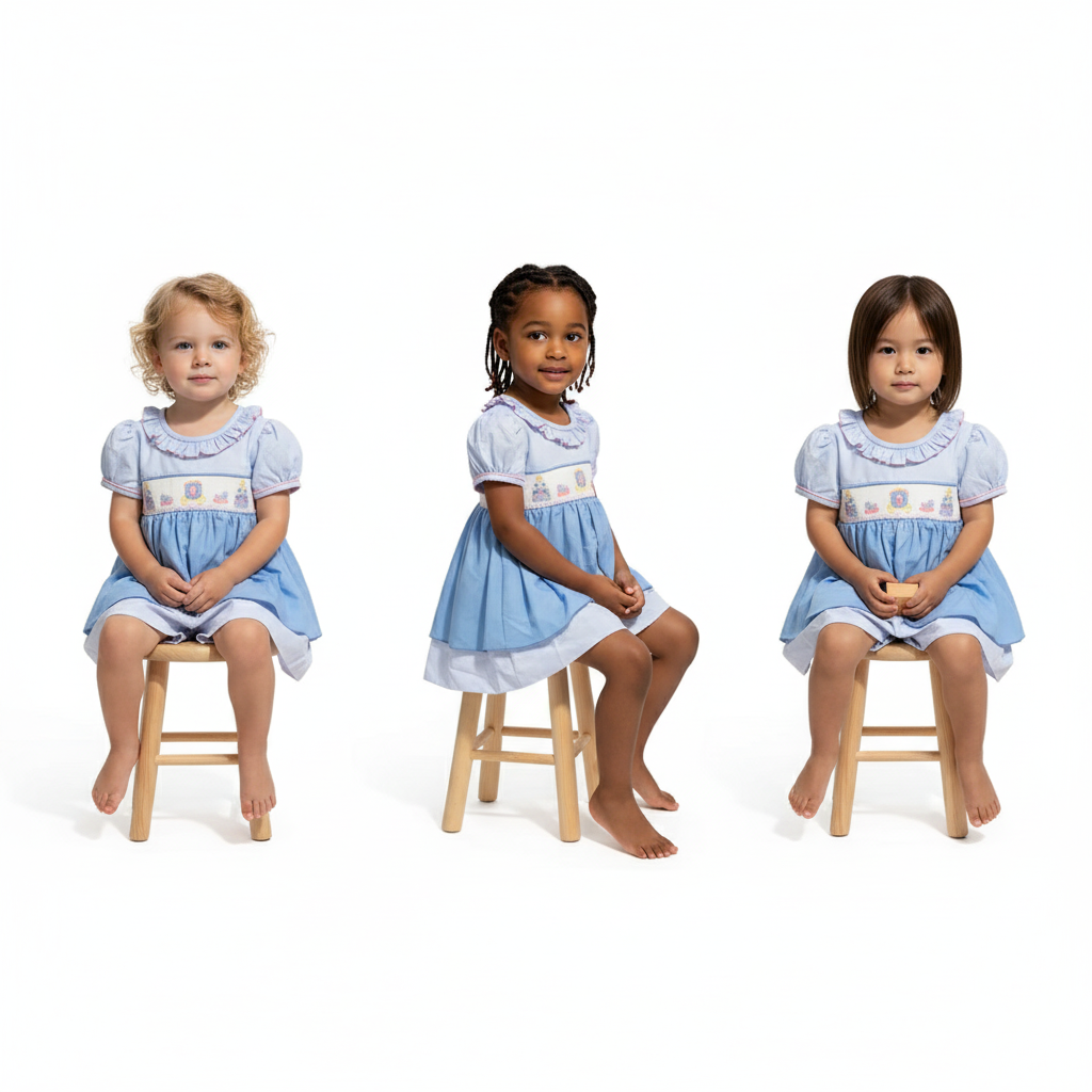 Smocked Cindy - ella Dress