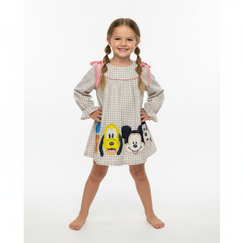 Magical Character Applique Character Dress