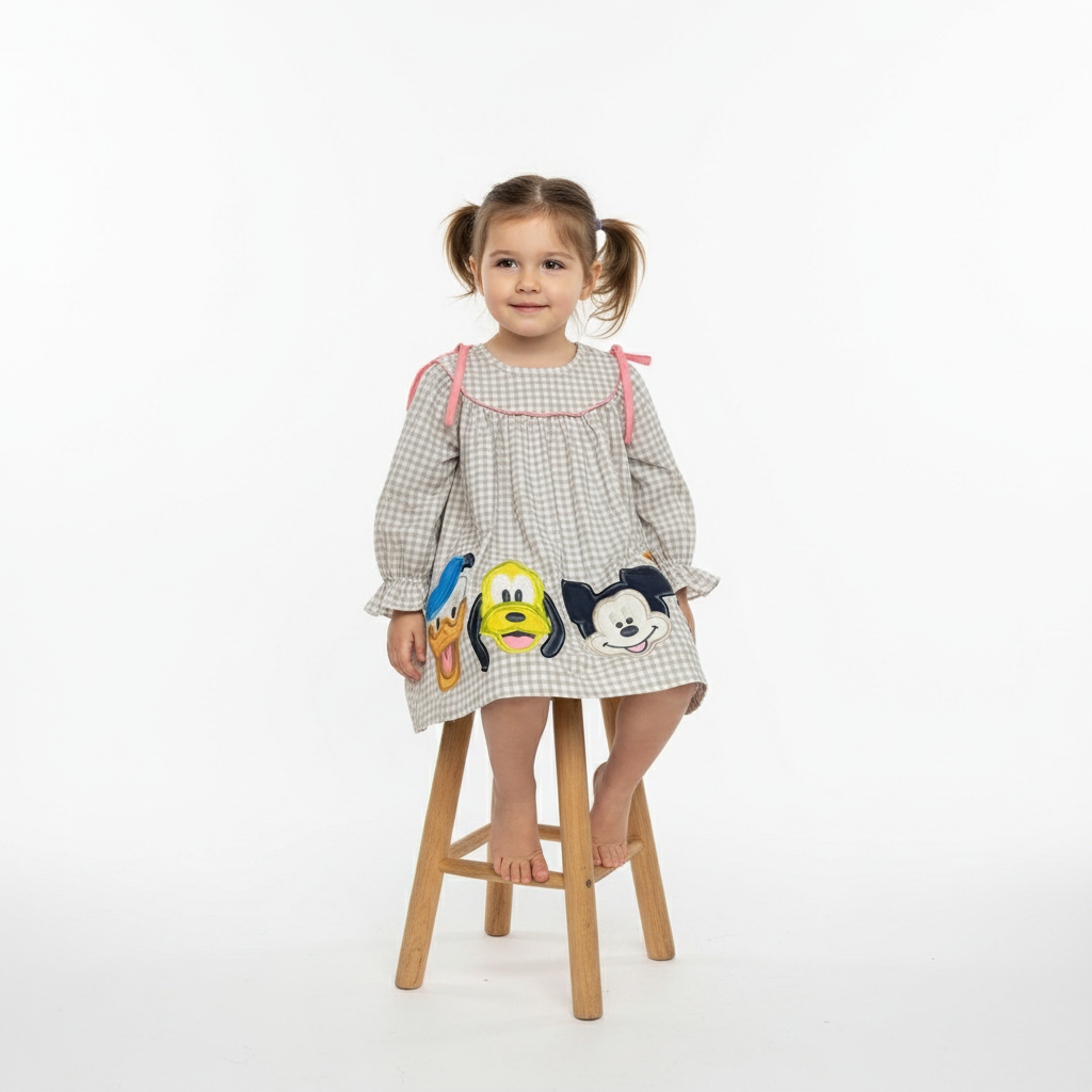 Magical Character Applique Character Dress