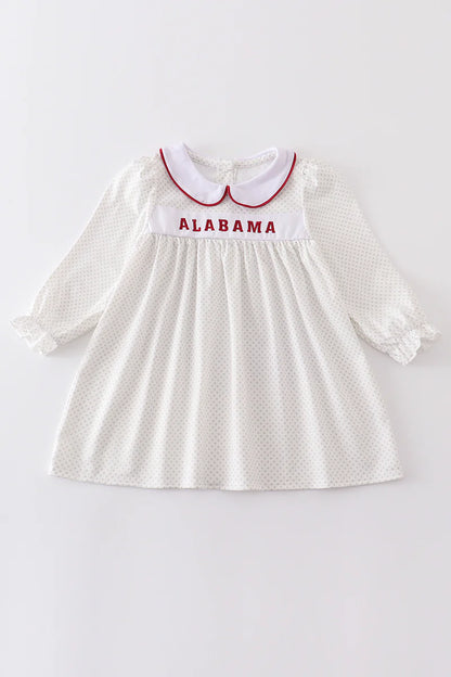 Alabama Roll Tide Embroidered Dress