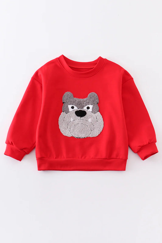 Red Georgia French Terry Gameday Sweatshirt