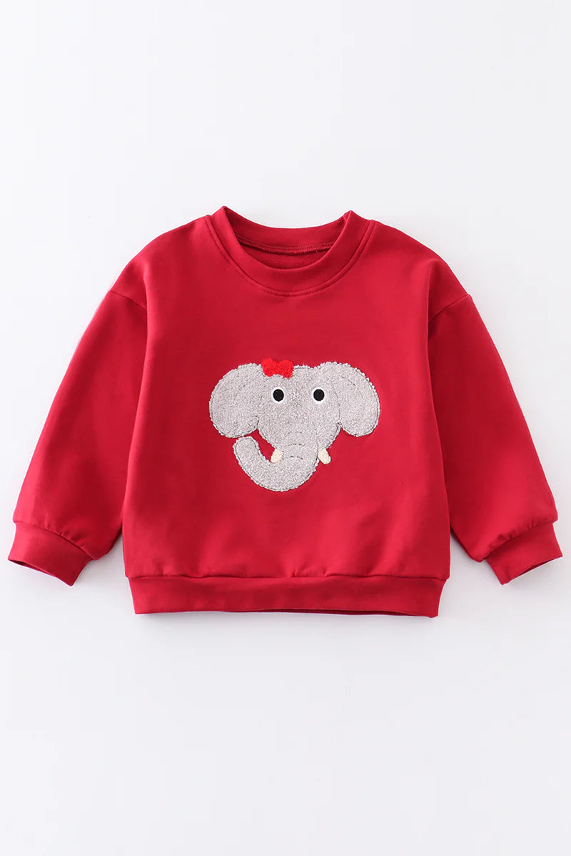 Alabama Elephant French Terry Sweatshirt