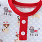 VALENTINE'S DAY DOG PRINT PAJAMAS SET