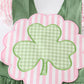 Green Clover Applique Dress