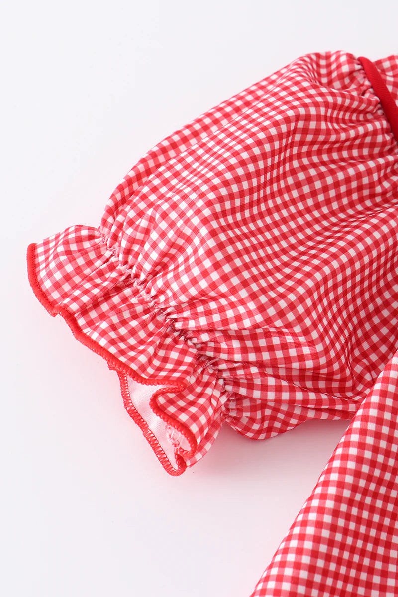 Ohio State Game Day Embroidered Short Set