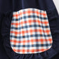 Navy Auburn Girls Applique Game Day Dres
