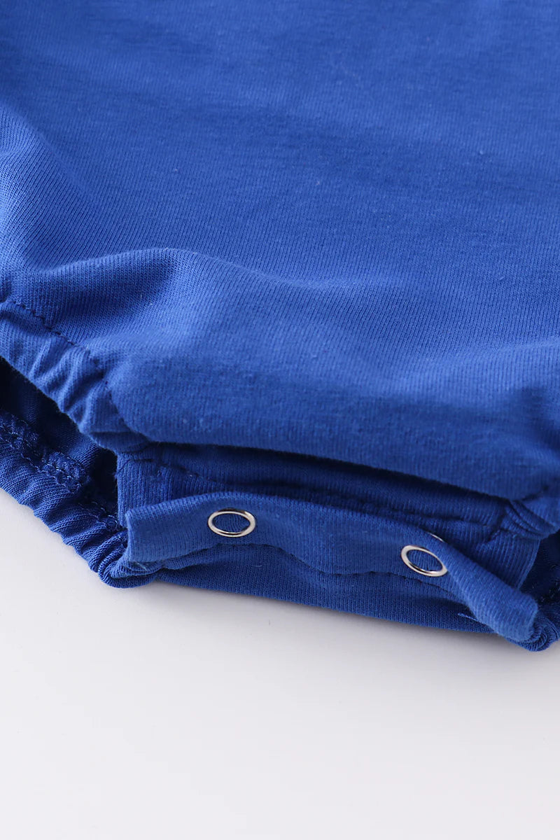 Blue Florida French Knot Boy Bubble