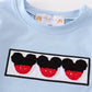Blue Character French Knot Boys Tee
