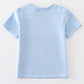 Blue Character French Knot Boys Tee