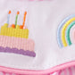 PINK SEERSUCKER BIRTHDAY EMBRIDERY BUBBLE