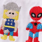 HERO EMBROIDERY BOY BUBBLE-black gingham
