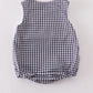 HERO EMBROIDERY BOY BUBBLE-black gingham