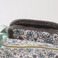 Green floral travel bag