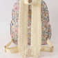 YELLOW FLORAL RUFFLE BACKPACK