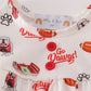 Georgia Go Dawgs print girl set