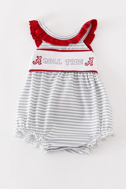 Alabama embroidered girl bubble