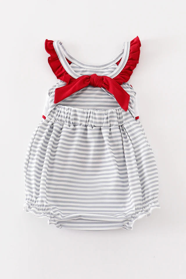 Alabama embroidered girl bubble
