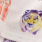 Purple geaux tiger girl pajamas set