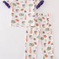 Purple geaux tiger girl pajamas set