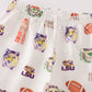 Purple geaux tiger boy pajamas set
