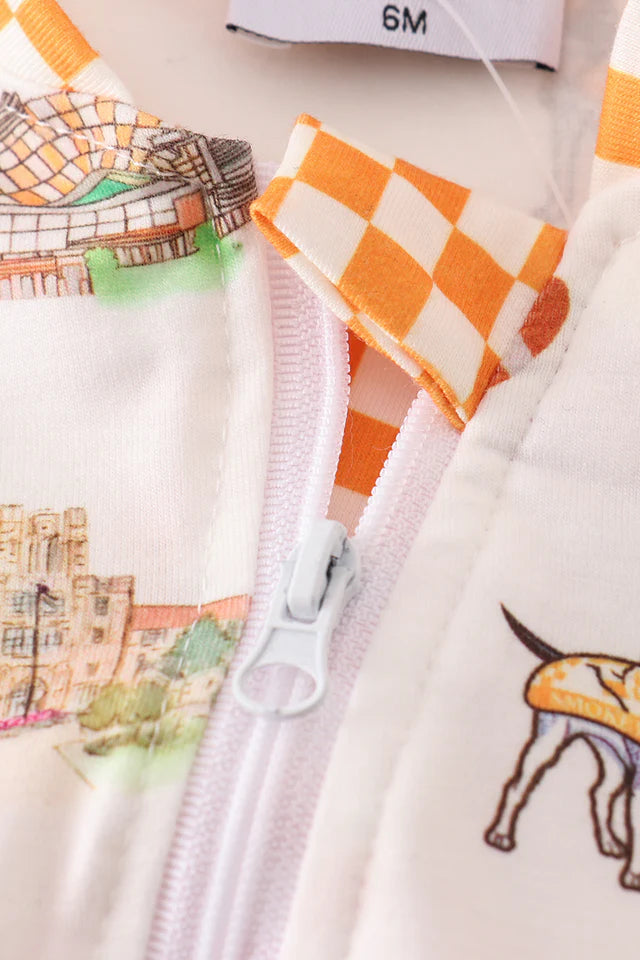 Tennessee football baby boy romper