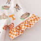 Tennessee football baby girl pajamas set