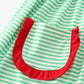 Green christmas grinch embroidery girl dress