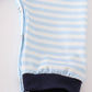 Navy nativity embroidery gingham boy bubble