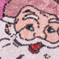 Pink christmas santa claus sequin baby girl set