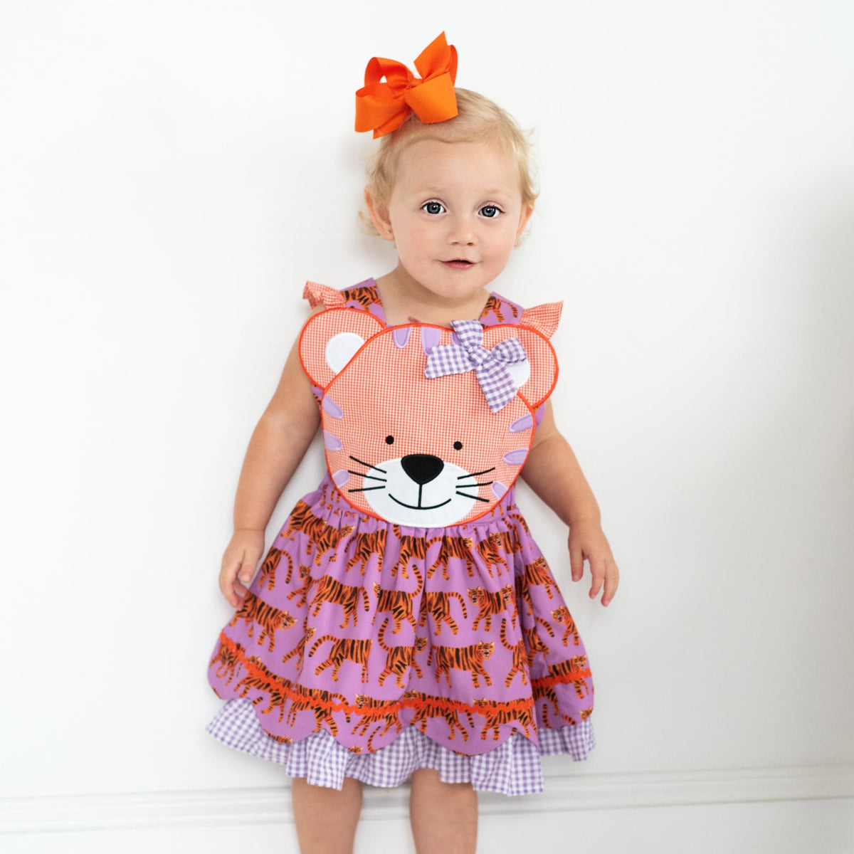orange tiger dress 18M Zimmerman Orange Embellished Aries catching style christmas party dress Size:med / large - tall
