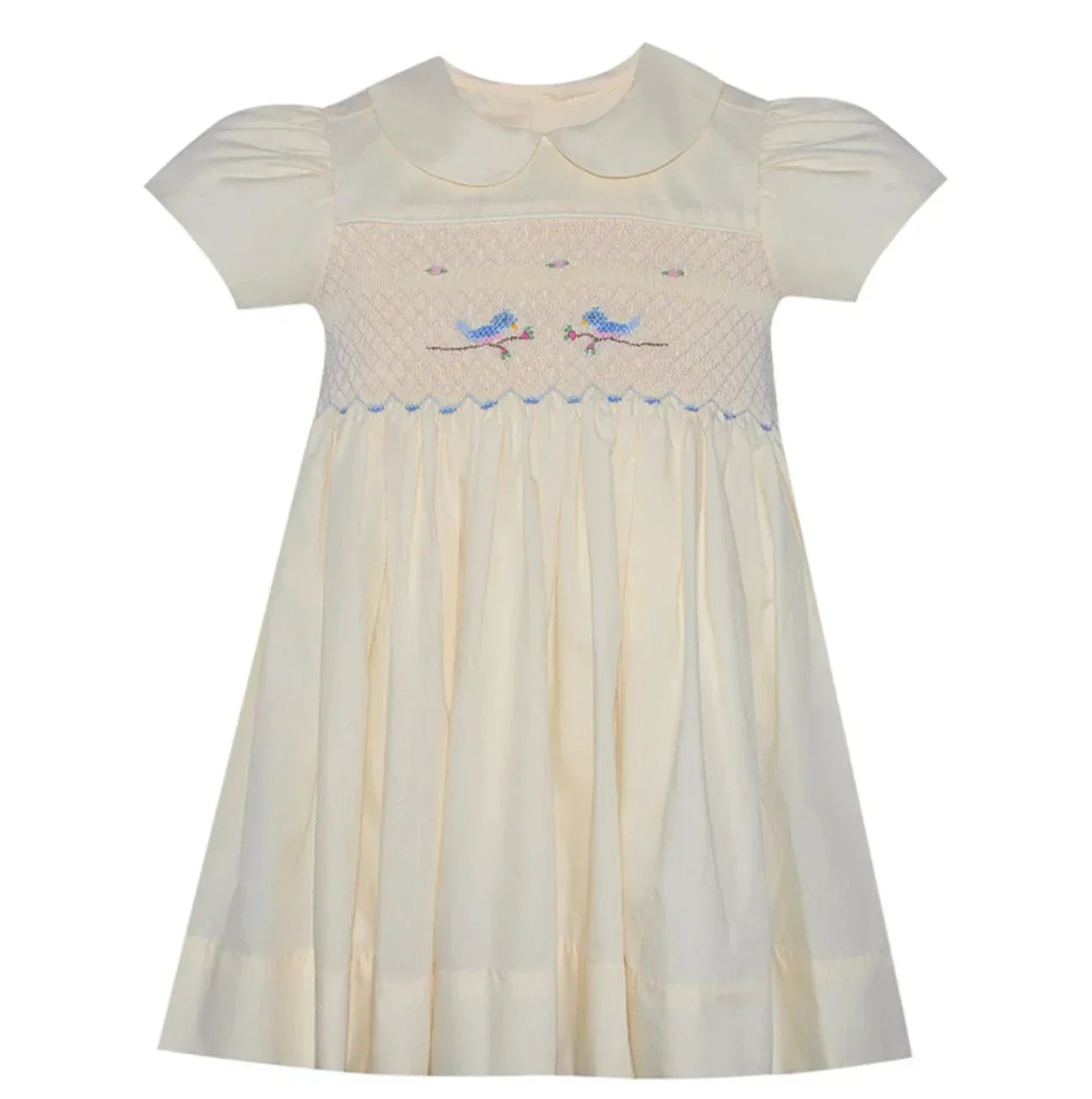 Yellow Katherine Smocked Dress