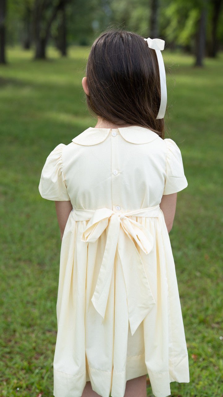 Yellow Katherine Smocked Dress
