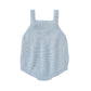 Blue  Sweater Knit Onesie back