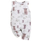 Floral Cow Romper