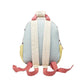 Strawberry Backpack With pastel and Muted Colors back