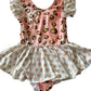 polka dot dance leotard