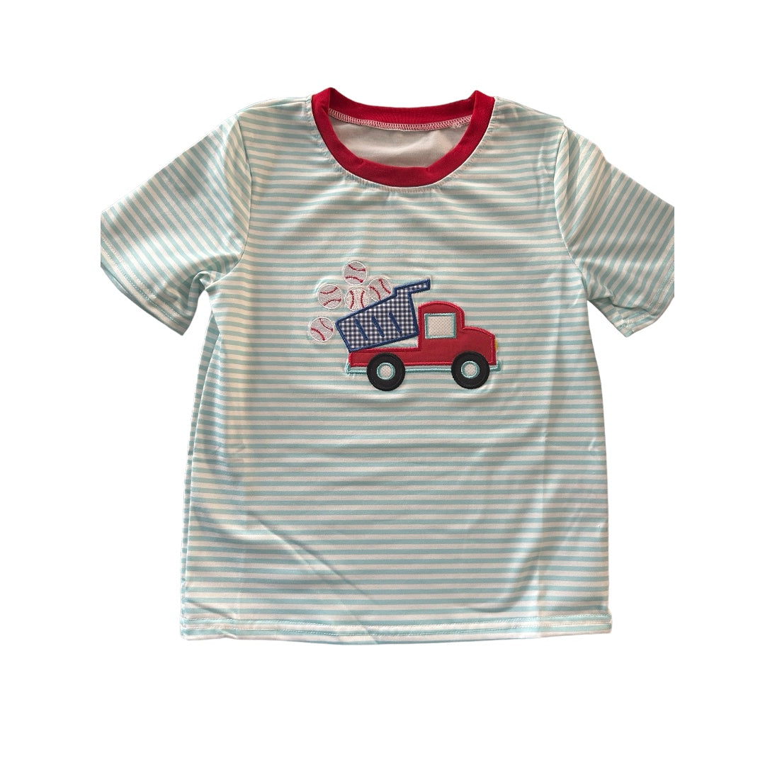 Baseball Truck Stripe Tee